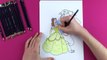 DRAW | Beauty And The Beast | cartns for kids |  Crafty Kids | crafts ideas