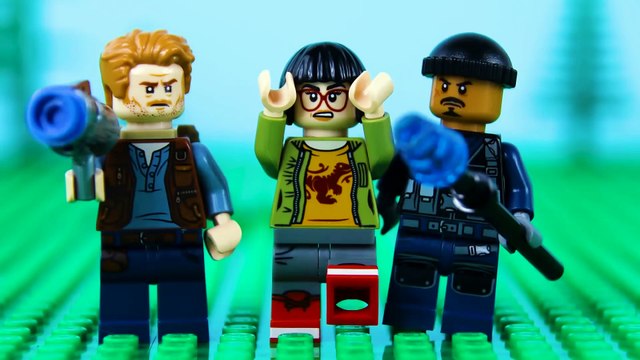 LEGO Jurassic World STOP MOTION LEGO Jurassic World: T-Rex Attack | LEGO Dinosaurs | By Billy Bricks