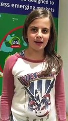 Lella Violet Haloumi a kid  in Hackathon | Women In STEM | Meera Kaul