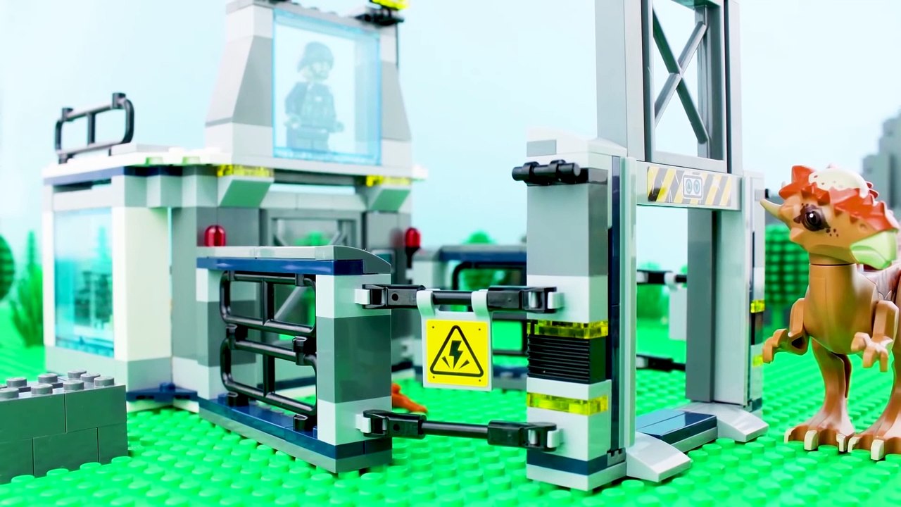 LEGO Jurassic World STOP MOTION LEGO Jurassic World: Stygimoloch Breakout | #LEGO | Billy Bricks