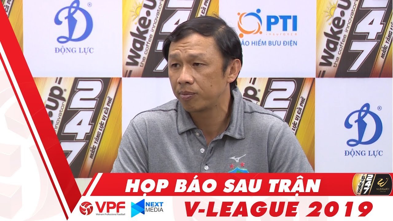 HLV Dương Minh Ninh thừa nhận khuyết điểm của HAGL sau thất bại trước Sài Gòn FC | VPF Media