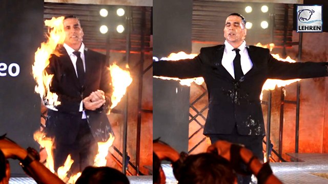 Akshay Kumar Sets Himself On Fire To Promote Kesari