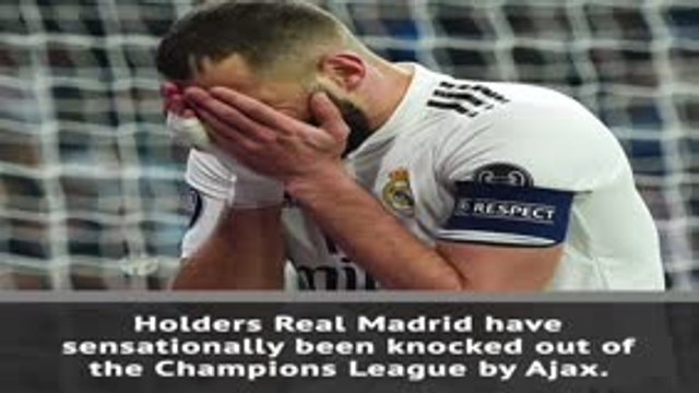 BREAKING: Defending champions Real Madrid crash out of UEFA Champions League