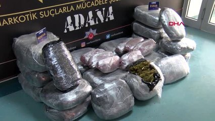 Adana'da 150 Kilo Esrar Ele Geçirildi