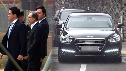 [현장영상] '징역 15년' 1년도 못채웠다...이명박, 구치소에서 집으로 / YTN