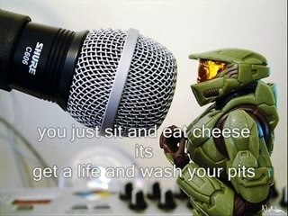 Master Chief sings - Crank Dat Master