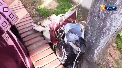 قهوة وجورنان: منظفة تفترش الشارع وتتخذه مأوى لها