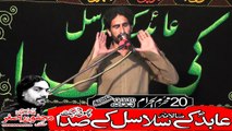 Zakir Ali Yazadan Chatha Hafizabad 20th Muhram 1440(2018) Choti Behak Hafizabad