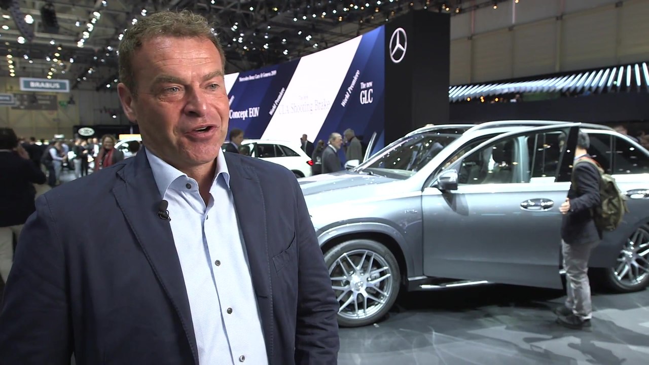 Mercedes-AMG at Geneva Motor Show 2019 - Interview with Tobias Moers, Chief Executive of Mercedes AMG