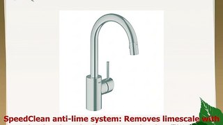 Concetto SingleHandle PullDown Sprayer Kitchen Faucet with Dual Spray in SuperSteel