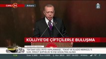 Cumhurbaşkanı Erdoğan Külliye'de