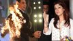 Akshay Kumar gets trolled by wife Twinkle Khanna for his fire stunt video |FilmiBeat