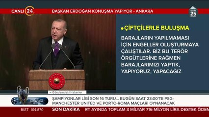Cumhurbaşkanı Erdoğan Külliye'de