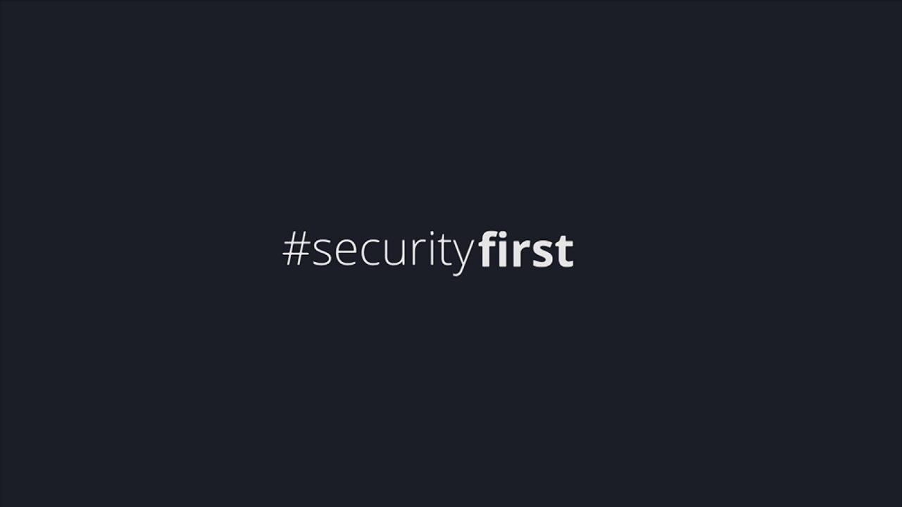 SICUREZZA E PRIVACY - #securityfirst