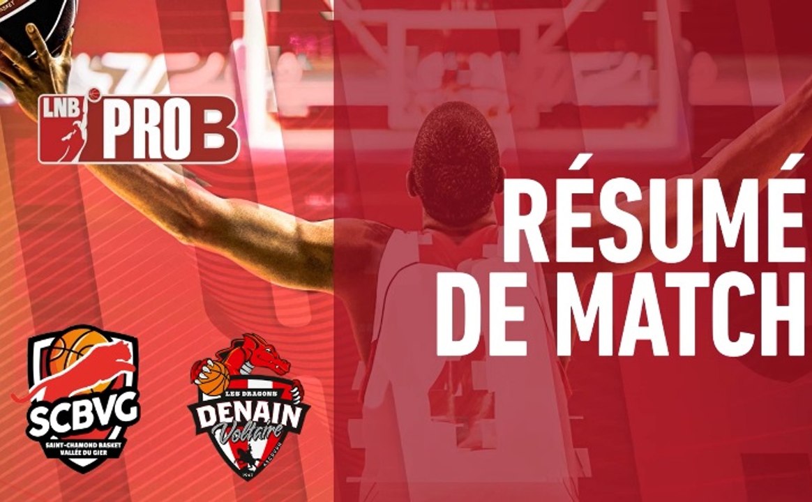 PRO B : Saint-Chamond vs Denain (J20)