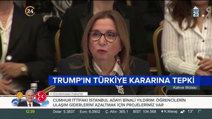 Trump'ın Türkiye kararına tepki