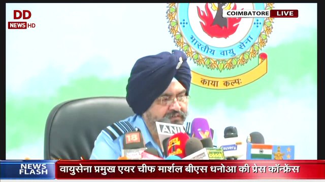 IAF Chief B S Dhanoa response on Indian Air Force lost seven Jets and one Helicopter