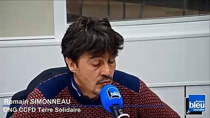 Invité France Bleu Matin 6 Mars 2019 :_Romain_Simonneau ONG CCFD Terre Solidaire
