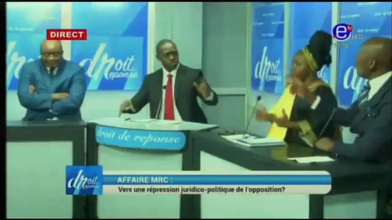 Droit De Réponse (AFFAIRE MRC- Vers une répression juridico-politique de l-opposition-) 03-03-2019