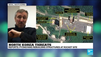 North Korea: Reports say Pyongyang is rebuilding structures at rocket sites, nuclear facilities