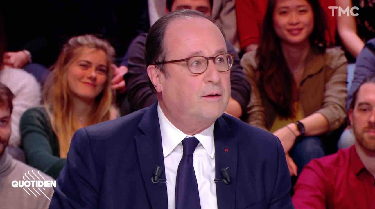 François Hollande : « Comment les gens peuvent me haïr à ce point ? » - ZAPPING ACTU DU 06/03/2019