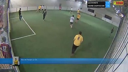 But de Fabien (2-13) - LES MICKEYS Vs VIENNE CAMPING CAR - 05/03/19 19:18 - LIGUE 4