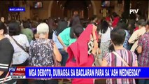 Mga deboto, dumagsa sa Baclaran para sa 'Ash Wednesday'