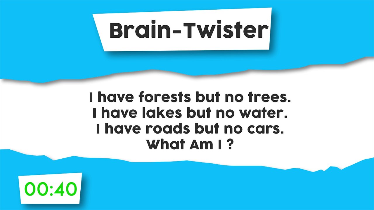 Riddle : Roads but no cars