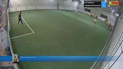 But de Fabien (4-16) - LES MICKEYS Vs VIENNE CAMPING CAR - 05/03/19 19:18 - LIGUE 4