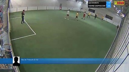 But de Thibault (5-16) - LES MICKEYS Vs VIENNE CAMPING CAR - 05/03/19 19:18 - LIGUE 4
