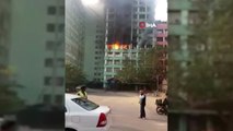 Bakanlık Ofislerinin Bulunduğu Binada Yangın