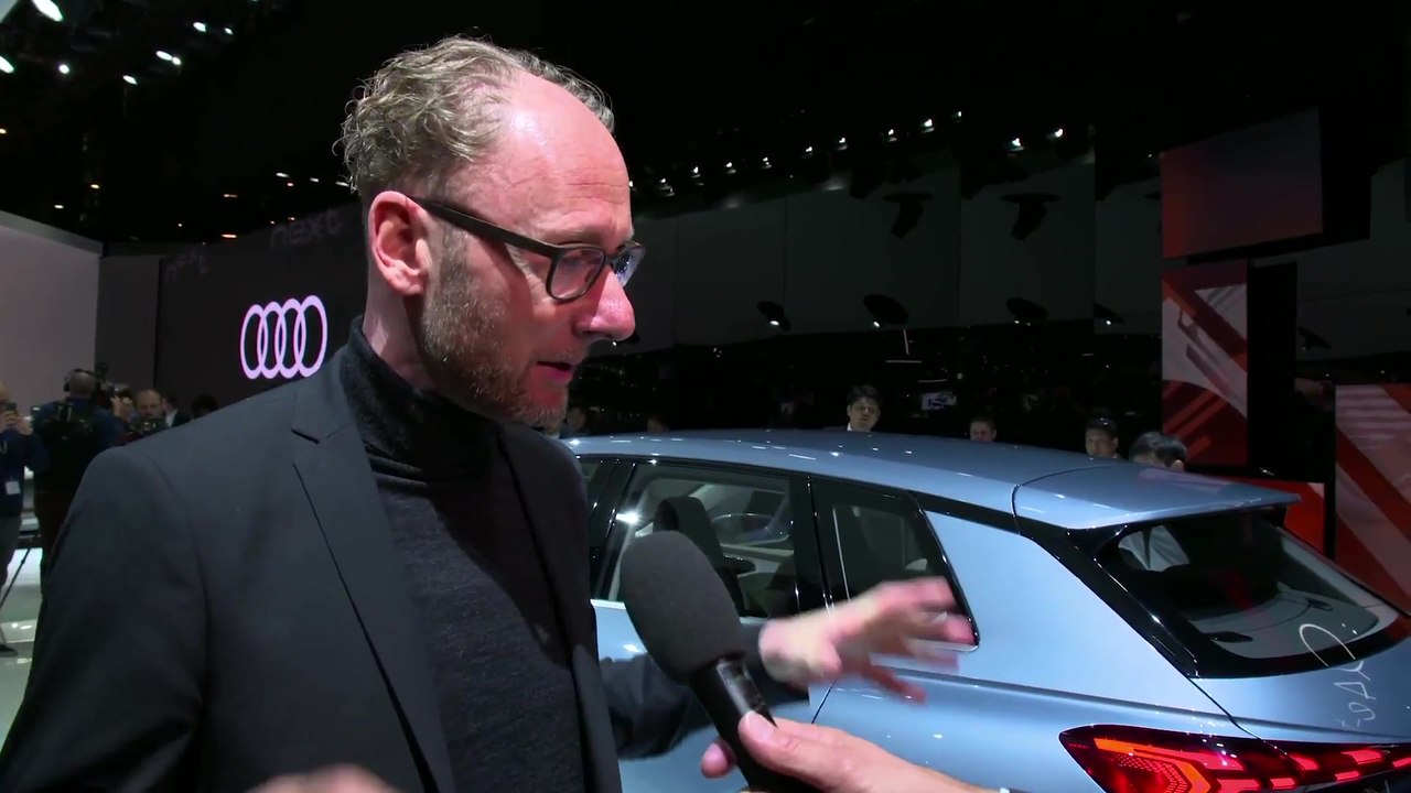 Audi auf dem Genfer Autosalon 2019 Interviews Marc Lichte