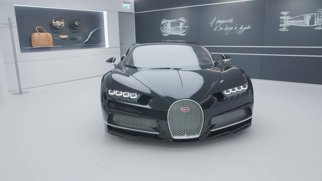 Bugatti Automobiles S.A.S Stand at Geneva Motor Show 2019