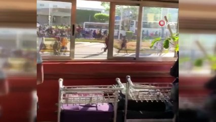 - Kenya’da Havalimanlarında Grev- Polis İşçilere Müdahale Etti