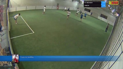 Faute de Geoffrey - FC NEVADA Vs JABOX - 05/03/19 20:20 - LIGUE 3 - Poitiers Game Parc