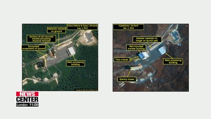 N. Korea rebuilding major satellite launch site?