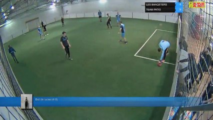 But de lucas (4-9) - LES BANQSTERS Vs TEAM PATIO  - 05/03/19 20:04 - LIGUE 1  - Poitiers Game Parc