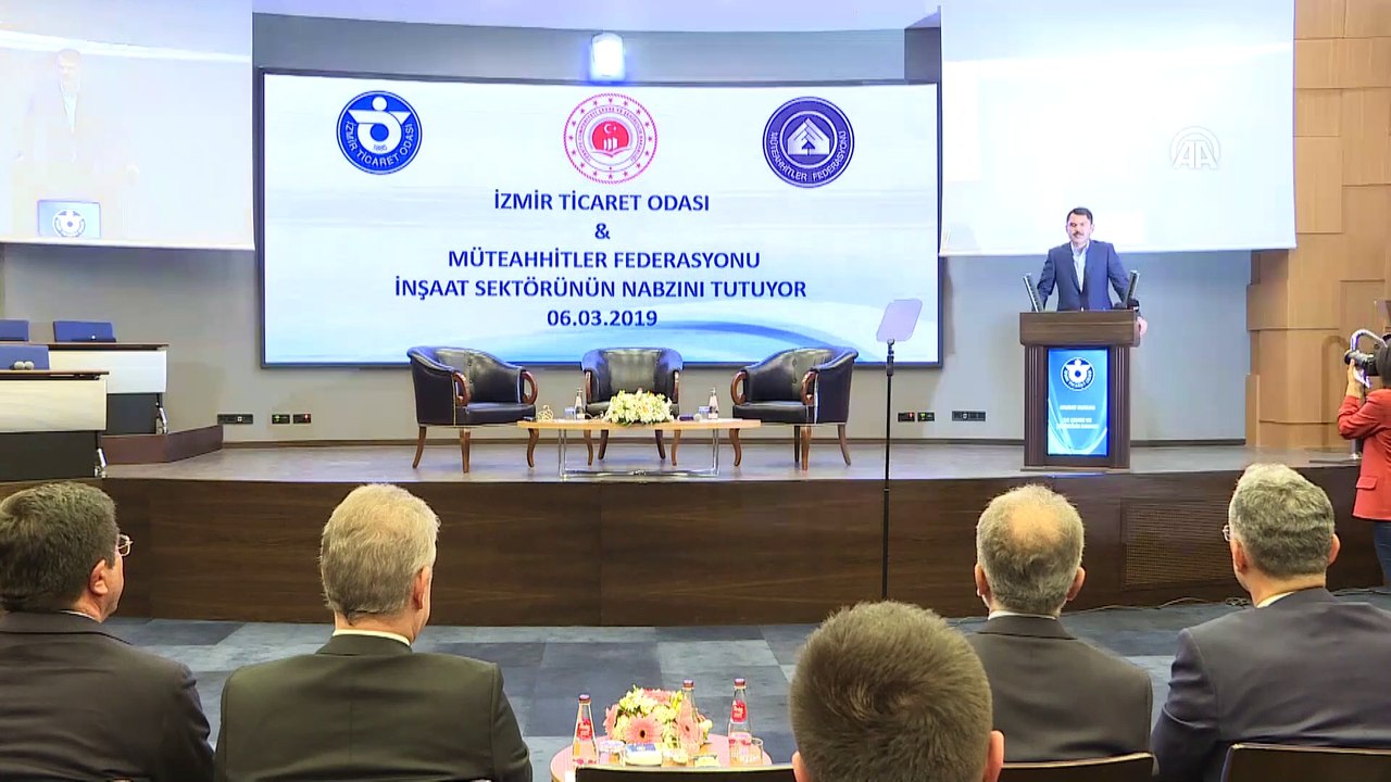 Bakan Kurum: 'Riskli binalarda oturulmasına müsaade etmeyeceğiz' - İZMİR