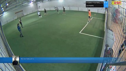 But de Tarik (4-1) - FITZROY FOOTBALL CLUB  Vs LA POSTE - 05/03/19 21:18 - LIGUE 4