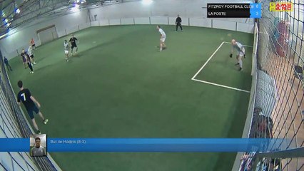 But de Hadjris (8-3) - FITZROY FOOTBALL CLUB  Vs LA POSTE - 05/03/19 21:18 - LIGUE 4