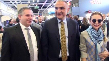 - Dünyanın en büyük turizm fuarı ITB Berlin'de açıldı- Türkiye Göbeklitepe'yi Berlin'e taşıdı