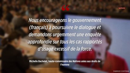 Gilets jaunes : l'ONU réclame une enquête sur les violences policières