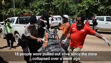 Death toll rises from Indonesia mine collapse