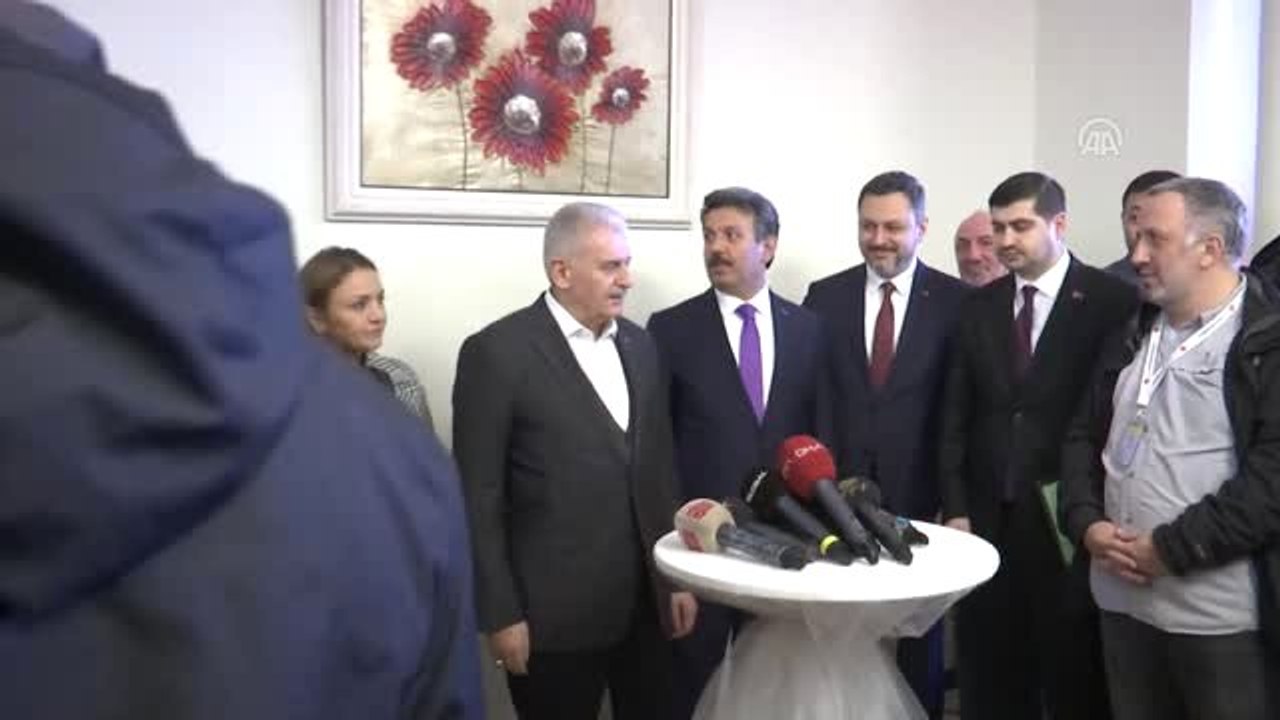 Binali Yıldırım, Gazetecilerin Sorularını Cevapladı