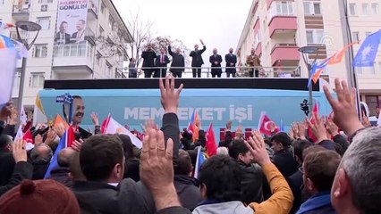 Kurtulmuş, Sincan'da Seçim İrtibat Bürosunun Açılışına Katıldı