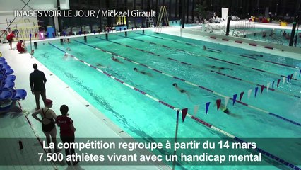 Alain Bernard parraine les sportifs des "Special Olympics"