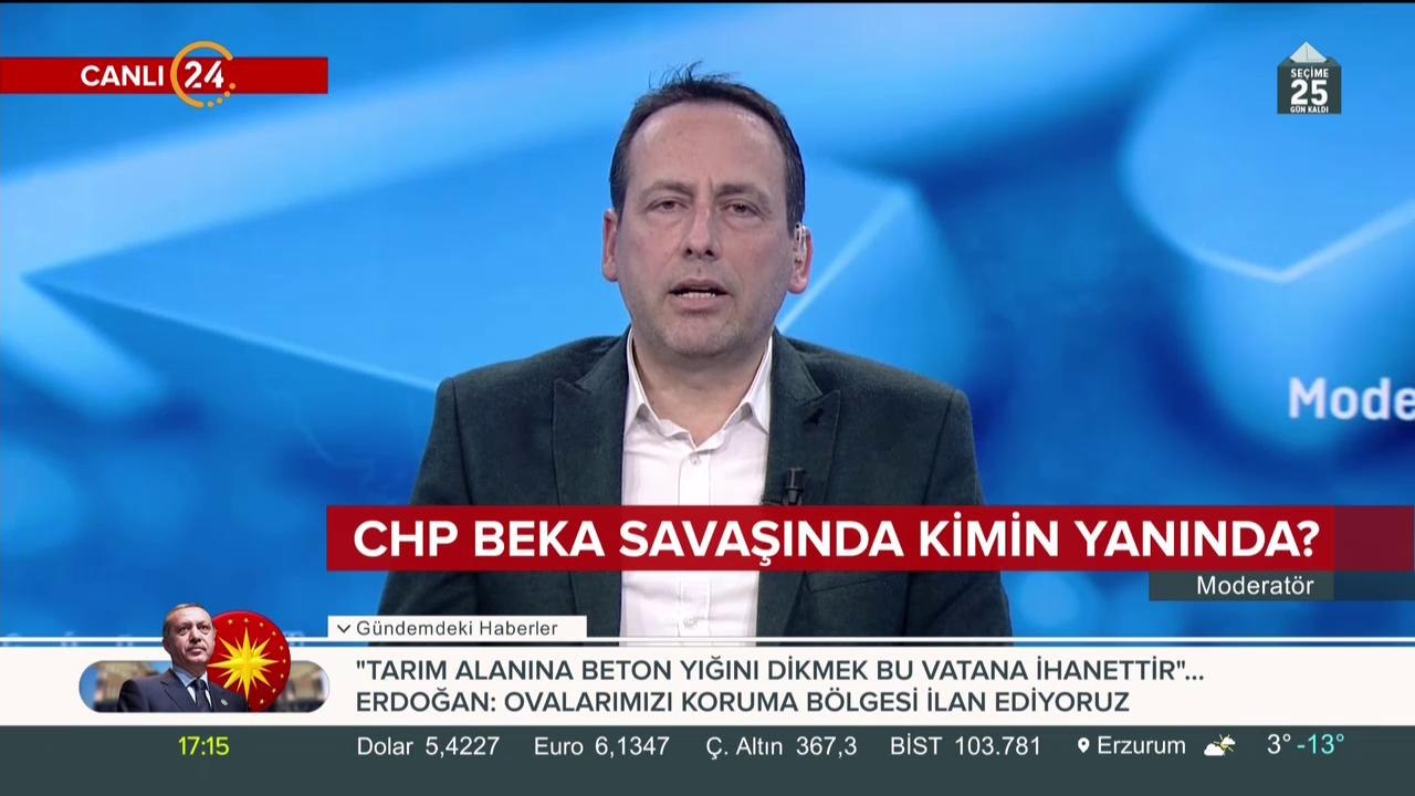 CHP beka savaşında kimin yanında?