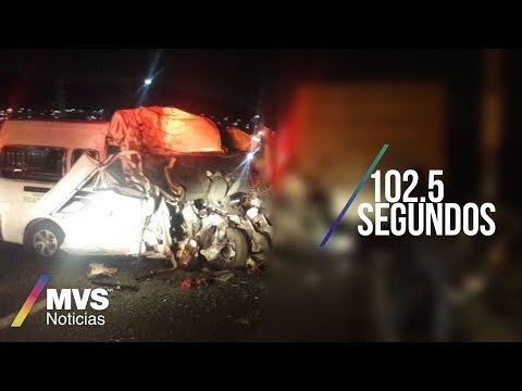 Accidente vehicular en la México – Pachuca deja al menos 11 fallecidos