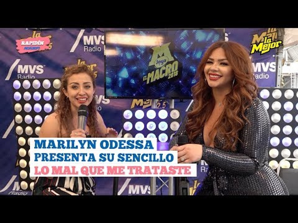 La guapísima Marilyn Odessa  nos presenta su sencillo #LoMalquemeTrataste