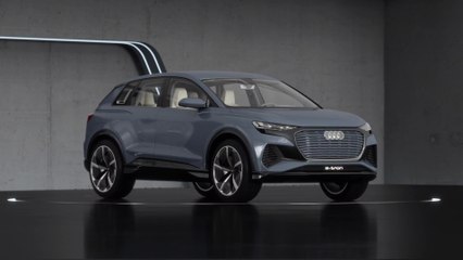 Ausblick auf die Serie - Der Audi Q4 e-tron concept